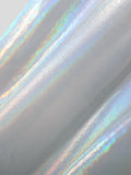 Chemise holographique à paillettes argentées métallisées pour homme SKUJ37680