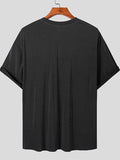 Mens Striped Ice Silk T-Shirt SKUJ38049
