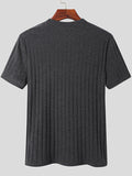 Mens Striped Short Sleeve T-Shirt SKUI78727