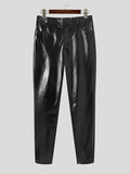 Mens Sexy Skinny PU Leather Pants SKUI84286