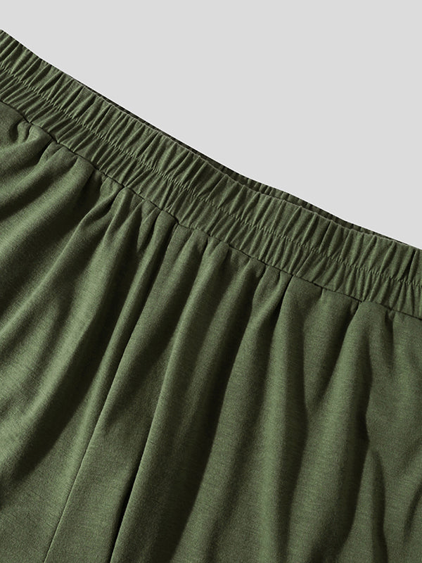Men's Loose Versatile Half Sleeved Shorts Set SKUH63924