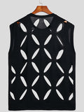 Mens Cut Out Hollow Out Tank Top SKUJ31268
