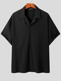 Mens Revere Collar Half Sleeve Button Shirt SKUJ40239