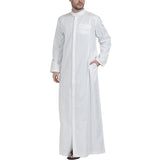 Mens Long Sleeve Solid Long Robe SKUF11822