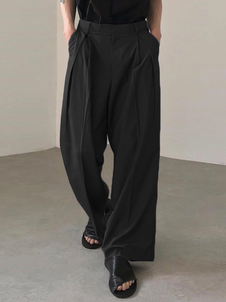 Men's Casual Loose Wide-leg Pants SKUG90031 – INCERUNMEN