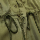 Mens Cargo Short Sleeve V Neck Overalls Long Pants Jumpsuit SKUG79390