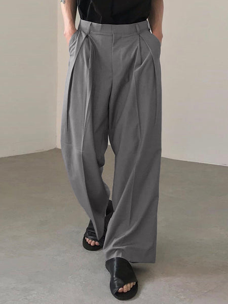 Men's Casual Loose Wide-leg Pants SKUG90031 – INCERUNMEN