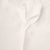 Mens Stand-up Collar Silky Solid Color Shirts SKUF28569